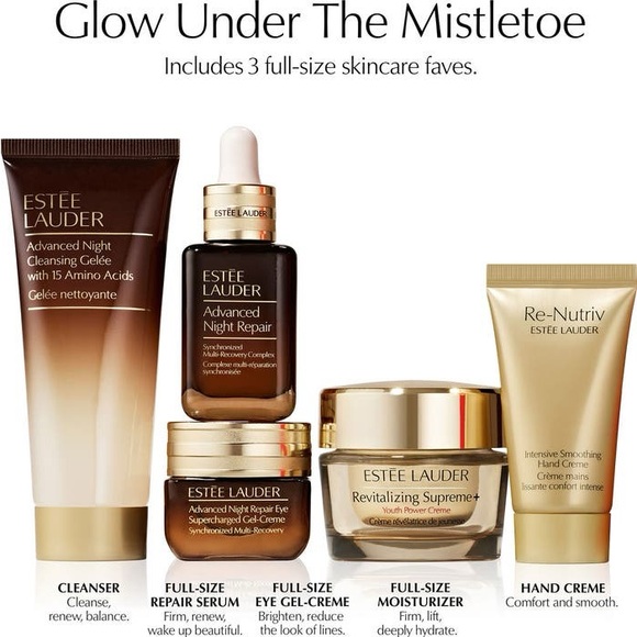 Estée Lauder 12-Pc. Holiday Blockbuster Beauty Gift Set ~ Glow (Warm) ~ New! - Picture 4 of 16